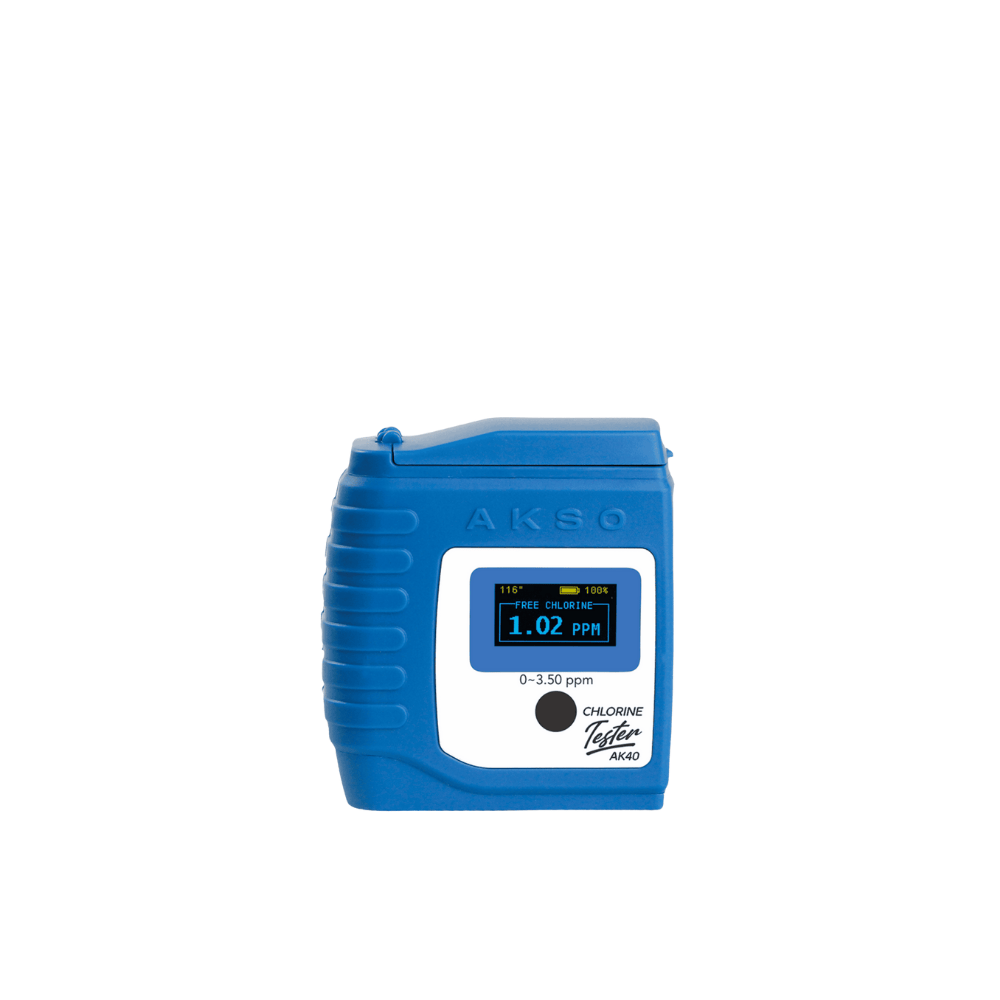 AK40 – Cloro Tester – Medidor de cloro livre e total