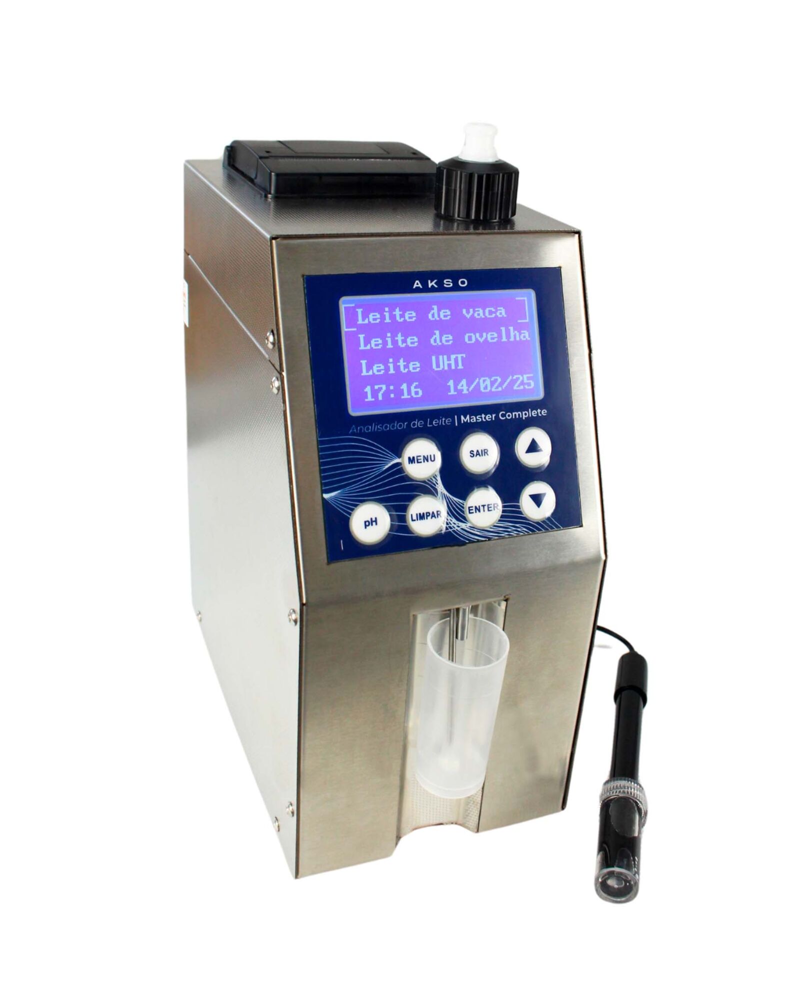 AK511 – Analisador de Leite Master Complete