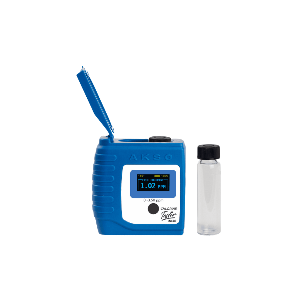 AK40 – Cloro Tester – Medidor de cloro livre e total - Imagem 4