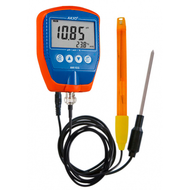 Medidor de pH Portátil (AK103) com Eletrodo para Líquidos (PY-41) - Imagem 2